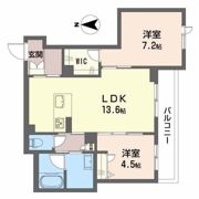 グランドパレス掛尾の間取り画像