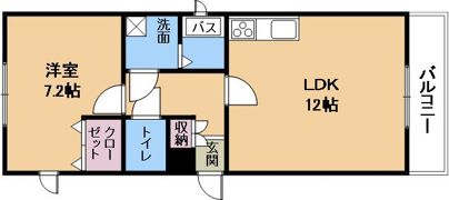 クレールコートIIの間取り画像