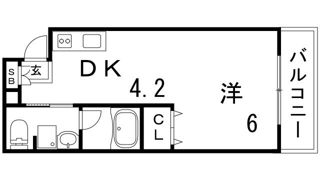 ライフデザイン三宮東の間取り画像