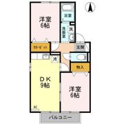 エポカル A棟/B棟 B棟の間取り画像