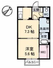 パークヒルひまわりの間取り画像
