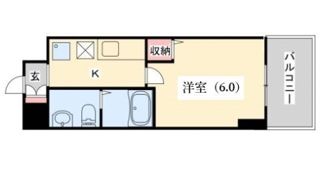 U-ro湊川公園前の間取り画像