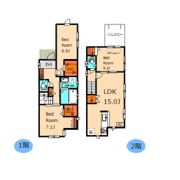 東矢口1丁目戸建賃貸住宅の間取り画像