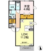 コーポ フェニックスの間取り画像
