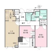 ザ・パークハウス西麻布レジデンスの間取り画像