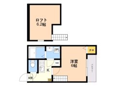 ヴィラ福工大前の間取り画像