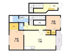 ラヴィアンローズの間取り画像