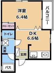 メゾンシャルマン・トロワの間取り画像