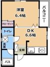 メゾンシャルマン・トロワの間取り画像