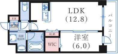 ラ フィエスタ新神戸の間取り画像