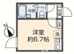 グローリア北千住の間取り画像