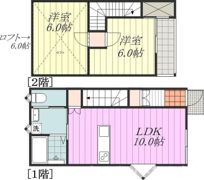 ラッセルスクエア保免の間取り画像