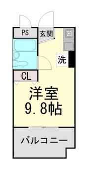 セントラルプラザ六甲の間取り画像
