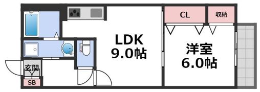 オリエンスタツミの間取り画像