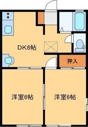 ジュネスいのBの間取り画像