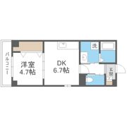 GARDENIA天王寺南の間取り画像