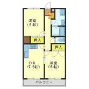 ロワ・黒崎Bの間取り画像