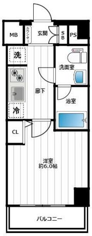グランヴァン西川口の間取り画像
