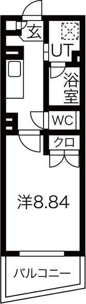 アールズタワー東山公園の間取り画像