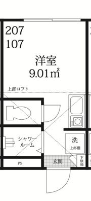 Joyous Life北沢の間取り画像