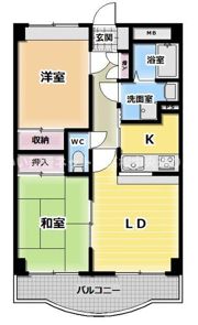 ヴェルシャトー京都の間取り画像