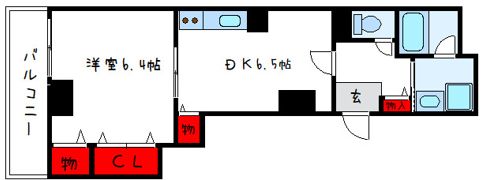 ラフォンテの間取り画像