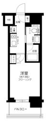 ザ・パークワンズ芝公園の間取り画像