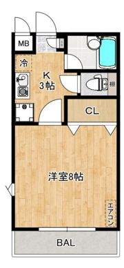 ブリリアンスの間取り画像