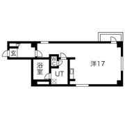 クレアジオーネ中之島西の間取り画像