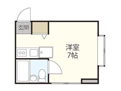 コーポ宮川の間取り画像