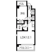 ヴェール香流通りの間取り画像