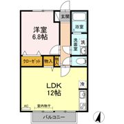 メロディハイムの間取り画像