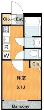 CITY STAGE COLORIERの間取り画像