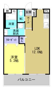 リックスフィアの間取り画像