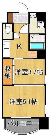 フルール・ド・パリスの間取り画像