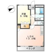 シャルマン祇園の間取り画像