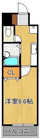 シヨン北九大前の間取り画像