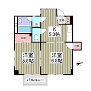 ニューパレス馬橋の間取り画像