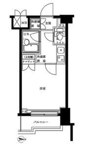 ルーブル南品川の間取り画像