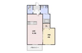 ラフォーレ名残4 A棟の間取り画像