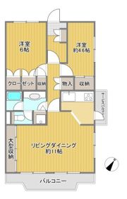 志木ニュータウン南の森壱番街15号棟の間取り画像