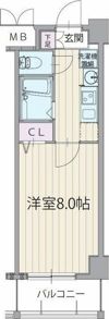 パルティール今池の間取り画像