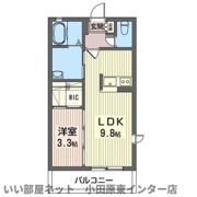 ベルフルールⅡの間取り画像