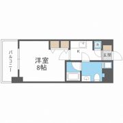 アプリーレ京町堀の間取り画像