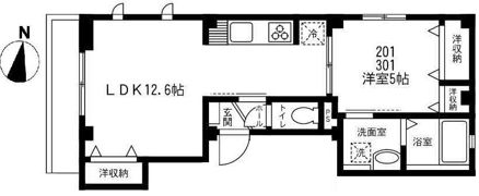 Cozy コーズィーの間取り画像