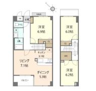 セゾンフルールの間取り画像