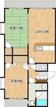 エスペランサ須屋の間取り画像