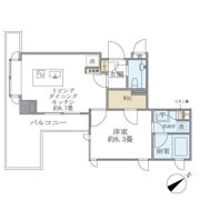 コスモリード恵比寿の間取り画像