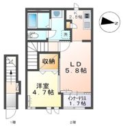 ヴィヴァレスⅣの間取り画像