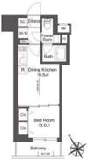 BluRock後楽園の間取り画像